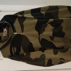 Bape 1st camo full zip sweatshirt hoodie XL